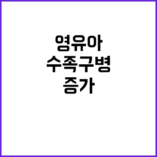 수족구병, 영유아 …