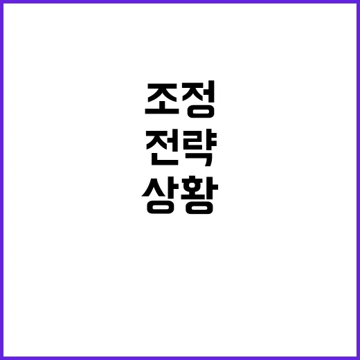 증시, 이례적 조정…