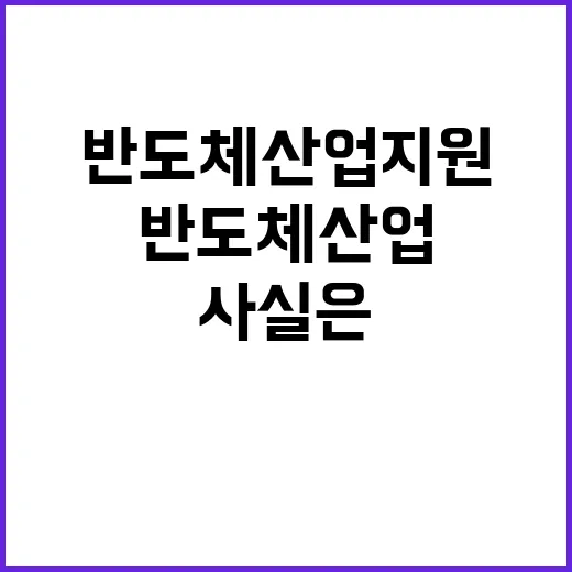 건전재정? 반도체 …