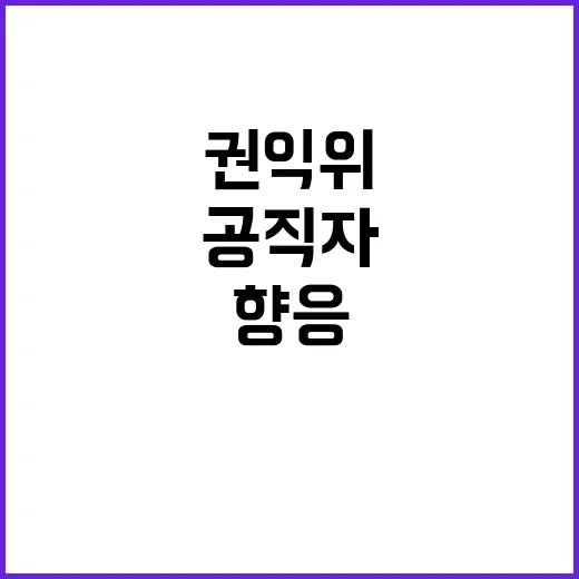 국민권익위 공직자 …