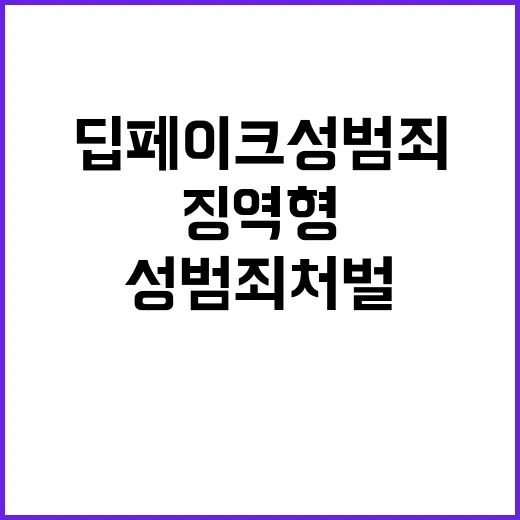 딥페이크 성범죄 처…