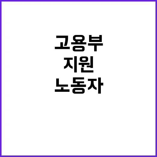 “지원 고용부의 약…