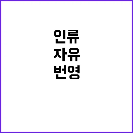 연대의 힘 인류 자유와 번영 지켜낼 키!