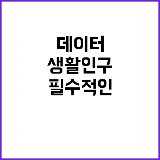 생활인구 데이터 예…