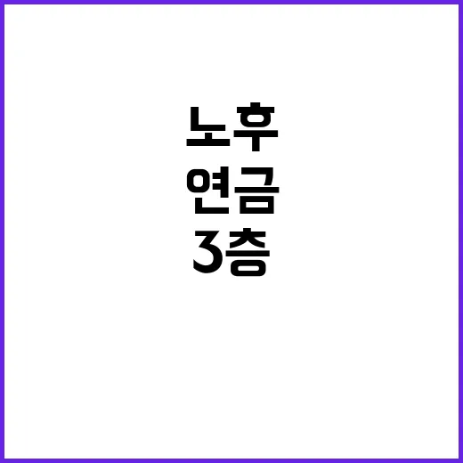 ‘3층연금’으로 안…