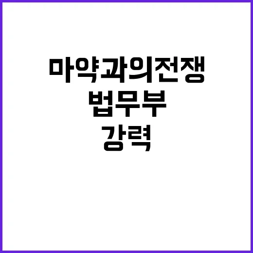 마약과의 전쟁 법무…