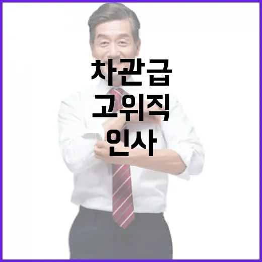 기재부 인사 차관급 고위직 변화 전혀 없다!