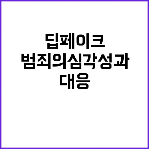 “딥페이크 영상 범…