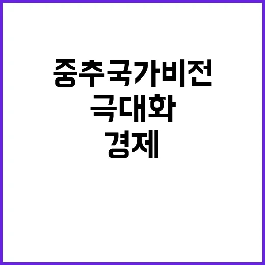 중추국가 비전 안보…