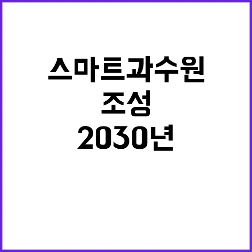 스마트과수원 2030년까지 60곳 조성된다!