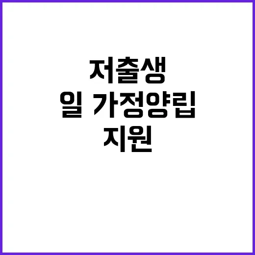 저출생 지원 청년들…