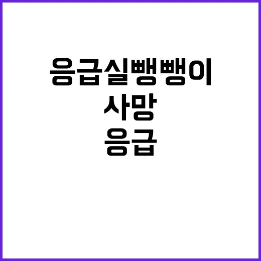 응급환자 사망 ‘응…