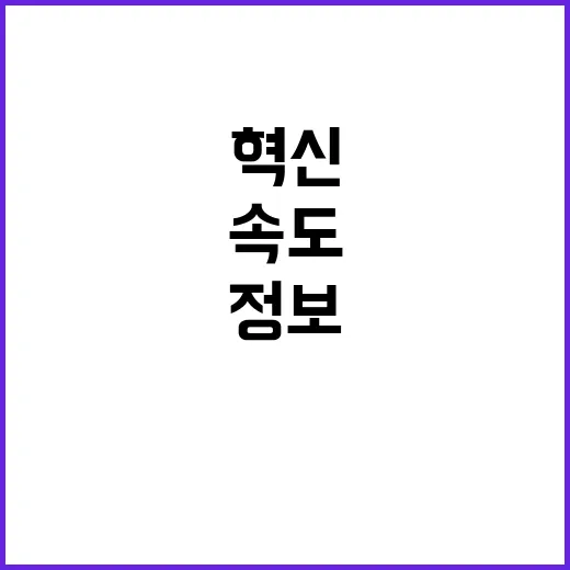 정보공개 요청 간편함과 속도 혁신!