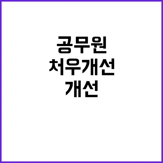 농식품부 수의직 공무원 처우 개선 나선다!