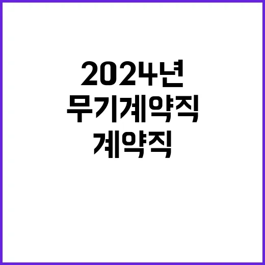 [제2024-110호] 한국장애인개발원 2024년도 제3차 직원 정기채용 공고