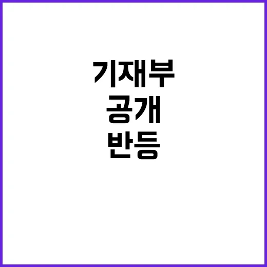 민간소비 반등! 기재부의 놀라운 발표 공개됩니다.