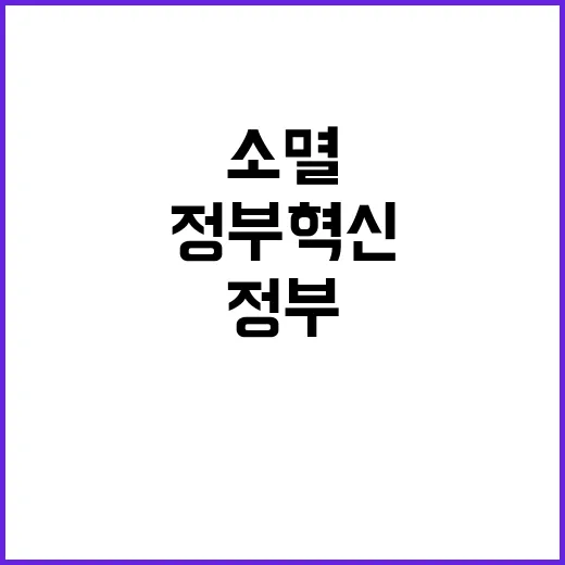 정부 혁신 국민안전과 지방소멸 대처 방안 공개!