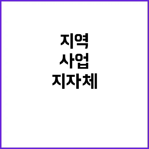 지역 시책사업 지자체와 금융기관 협력의 비밀!