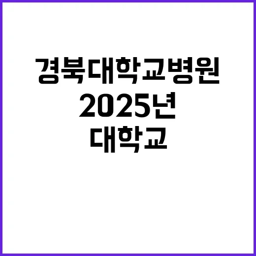 경북대학교병원 비정…