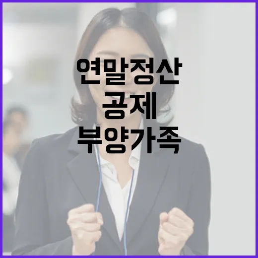 연말정산 서비스 소득초과 부양가족 공제 차단!