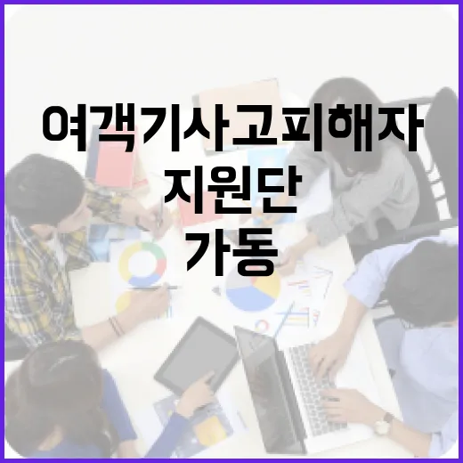 여객기 사고 피해자 11 지원단 설 명절 가동!