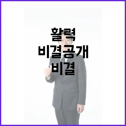 일상 변화 지역 활력의 숨은 비결 공개!