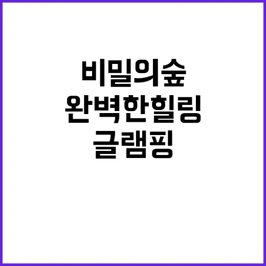 문스 글램핑 비밀의…