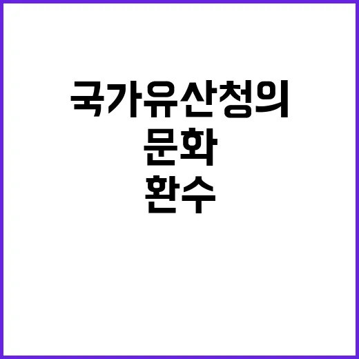 문화유산 환수 국가…