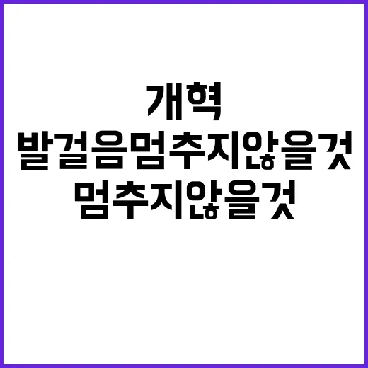 자유의 가치 개혁의…