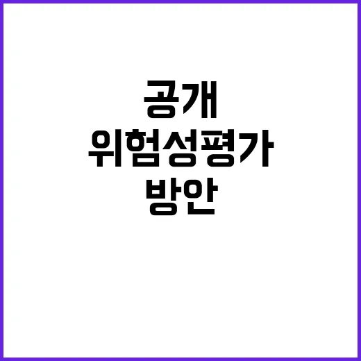 위험성평가 실질적 내실화 방안 공개! 클릭 필수!