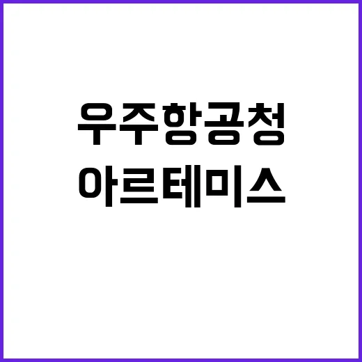 ‘아르테미스’ 달 …