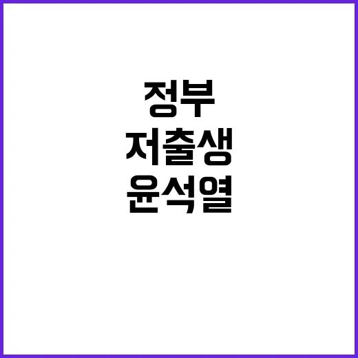 저출생 대응 성과 …