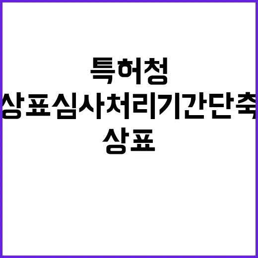 특허청 “상표심사 …