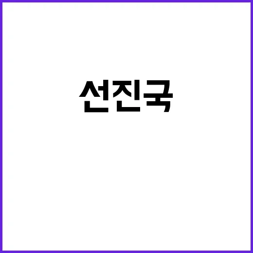 번영의 가교 개도국…