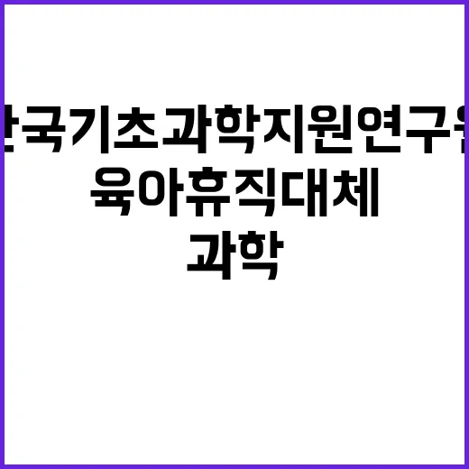 2024년 제7차 기간제(육아휴직 대체인력. 과제연구원) 공개채용