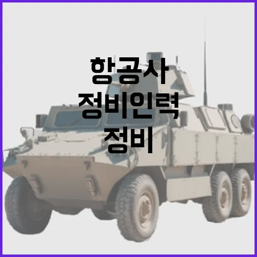 항공사 등록 정비인력 보유 여부 확인 중!