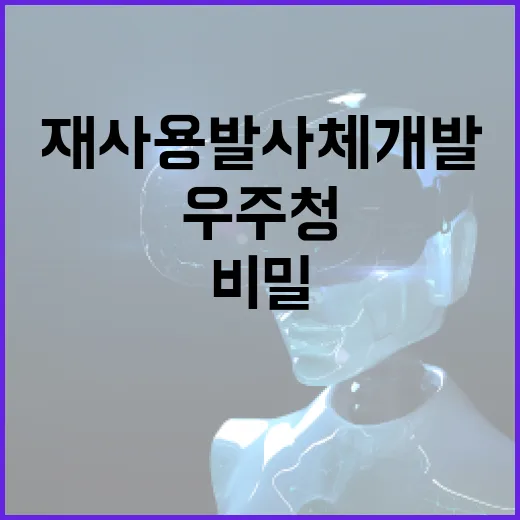 우주청 재사용발사체 개발의 비밀 공개!