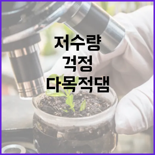 다목적댐 저수량 127%…올여름 물 걱정 없다!