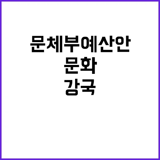 글로벌 문화 강국 …