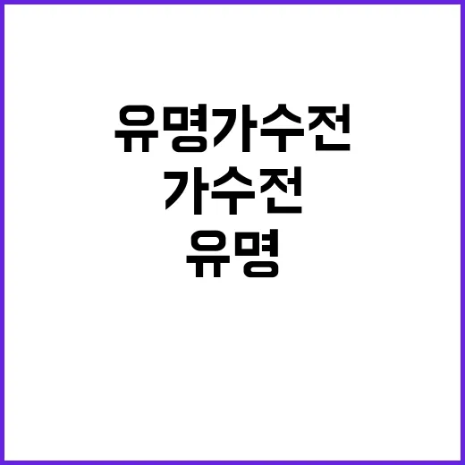 유명가수전