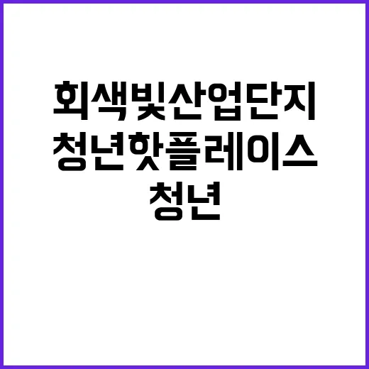 청년 핫플레이스 회…