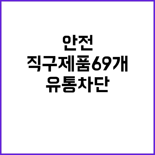 직구 제품 69개 …