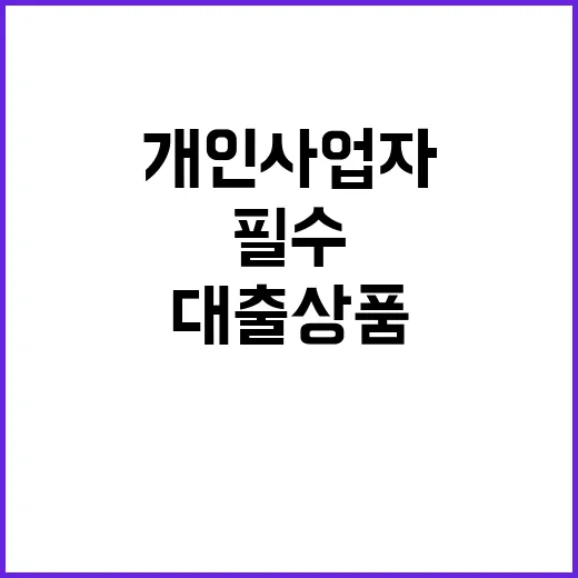 대출상품 비교 개인…