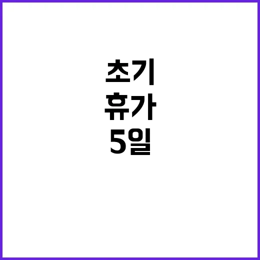 임신 초기 지원 유…