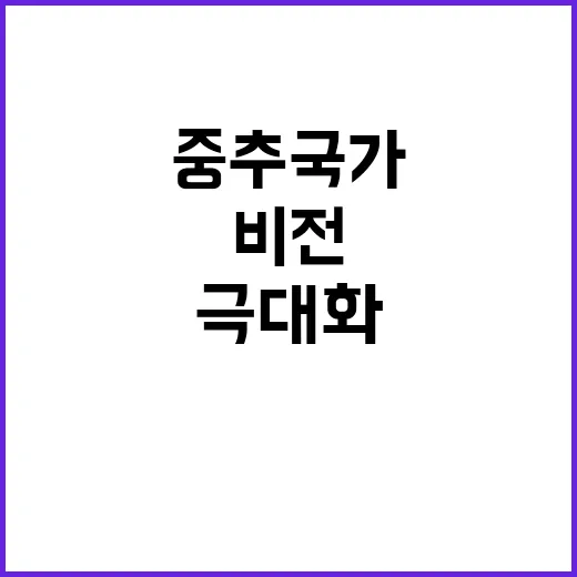 비전 중추국가 안보…