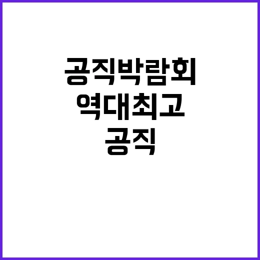 역대 최고 방문자 …