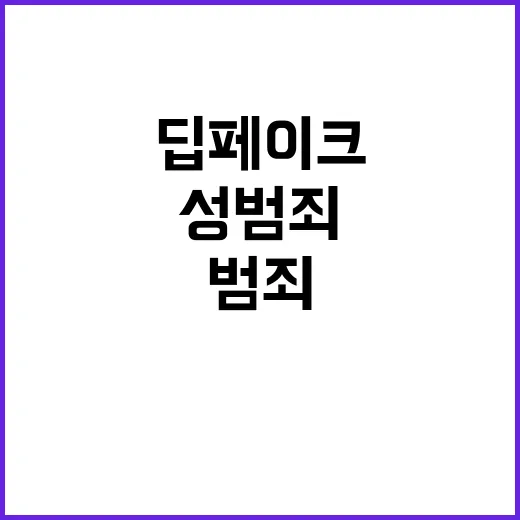 딥페이크 성범죄 피해학생 보호 강화 긴급 조치 필요!