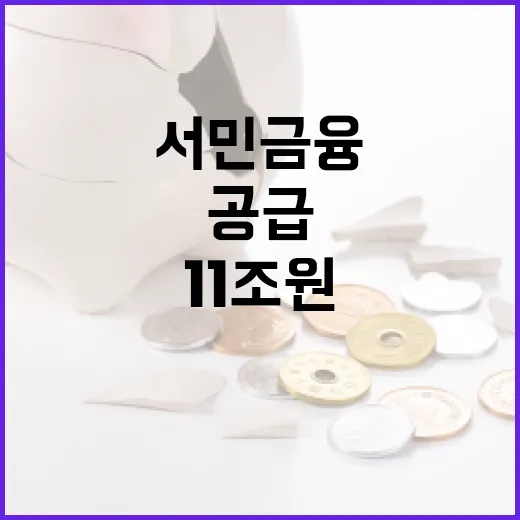 서민금융 확대 11…