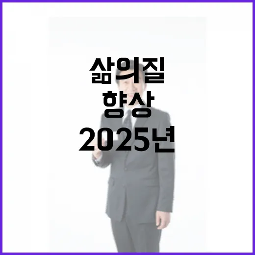 2025년 혁신 삶…