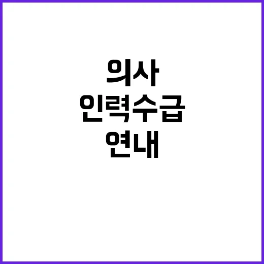 의사·간호사 인력수…